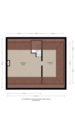 Floor plan - Julianastraat 14, 6223 AL Maastricht 