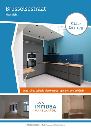Brochure - Brusselsestraat 133-A, 6211 PD MAASTRICHT (1) - Brusselsestraat 133A, 6211 PD Maastricht