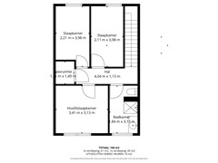 Zangerheistraat 23C, 3740 Bilzen-Hoeselt - 2nd_floor_23c_zangerheistraat_bilzen_with_dim.jpg