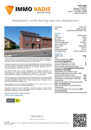 Brochure - Brochure_87017419.pdf - Maastrichterstraat 304, 3740 Bilzen-Hoeselt