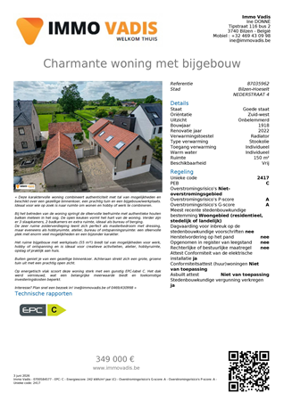 Brochure - Brochure_87035962 (1).pdf - Nederstraat 4, 3730 Bilzen-Hoeselt