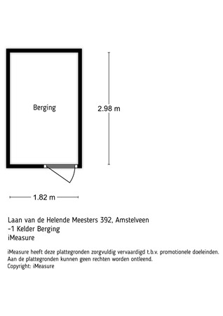 Laan van de Helende Meesters 392+PP, 1186 DJ Amstelveen - Berging.jpg