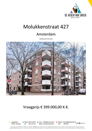 Brochure preview - Brochure Molukkenstraat 427.pdf