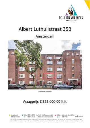 Brochure preview - Brochure Albert Luthulistraat 35B.pdf