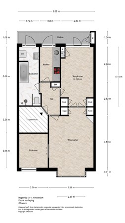 Hogeweg 1A1, 1098 BT Amsterdam - 2D - 1e verdieping.jpg