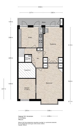 Hogeweg 1A1, 1098 BT Amsterdam - 2e verdieping.jpg