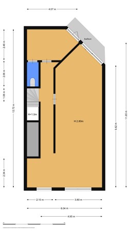 Archimedesweg 58H, 1098 JR Amsterdam - 