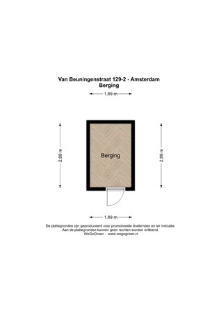 Van Beuningenstraat 129-2, 1051 XL Amsterdam - 