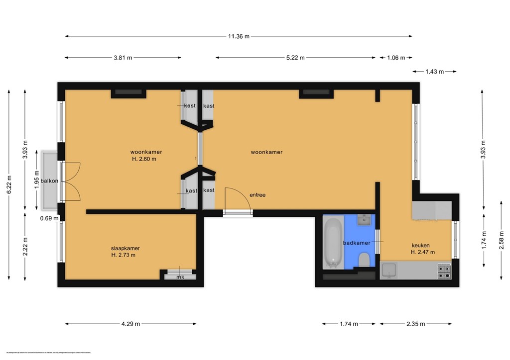 mediumsize floorplan