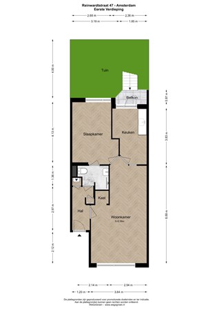 Medium property photo - Reinwardtstraat 47, 1093 GX Amsterdam
