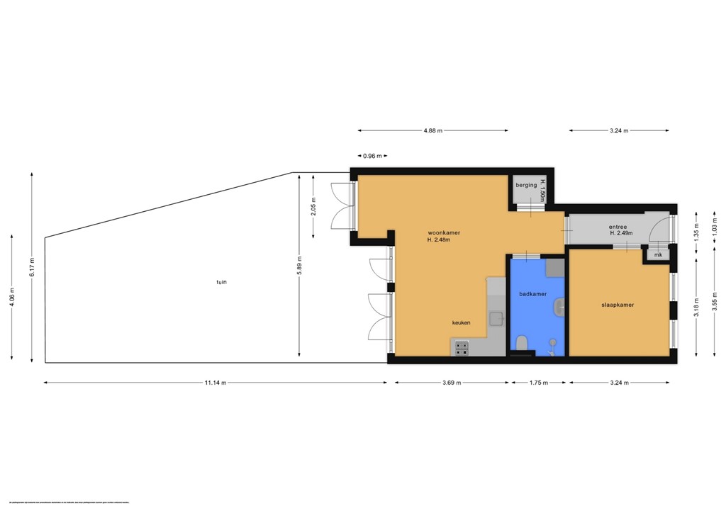 mediumsize floorplan