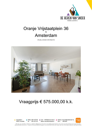 Brochure preview - Brochure Oranje-vrijstaatplein 36 .pdf