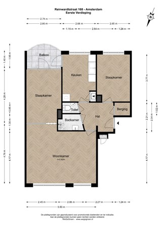 Medium property photo - Reinwardtstraat 168, 1093 HP Amsterdam
