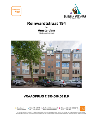 Brochure preview - Brochure Reinwardstraat 194.pdf