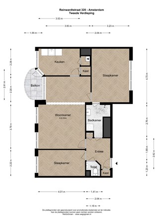 Reinwardtstraat 320, 1093 HP Amsterdam - 