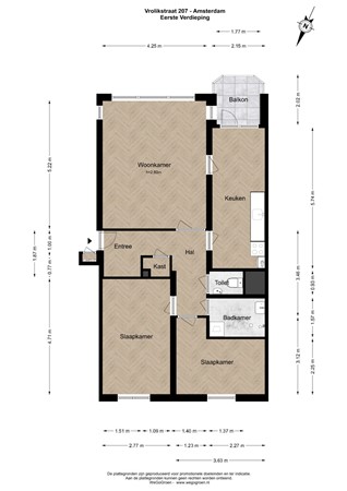 Medium property photo - Vrolikstraat 207, 1091 TX Amsterdam