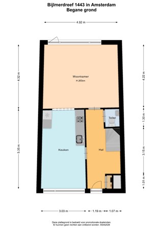 Medium property photo - Bijlmerdreef 1443, 1103 SC Amsterdam