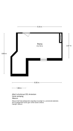 Medium property photo - Albert Luthulistraat 22D, 1091 NV Amsterdam