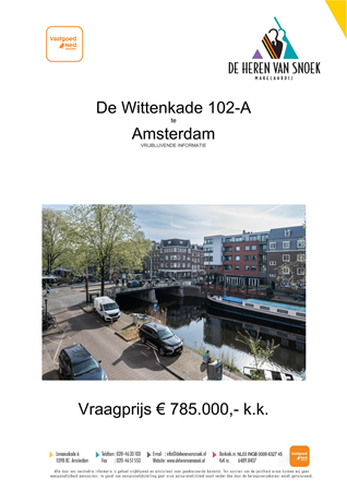 Brochure preview - Brochure - De Wittenkade 102-A.pdf