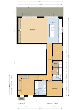 Ridderspoorweg 92, 1032 LL Amsterdam - Appartement - 2D.jpg