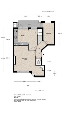 Medium property photo - Albert Luthulistraat 37D, 1091 NS Amsterdam