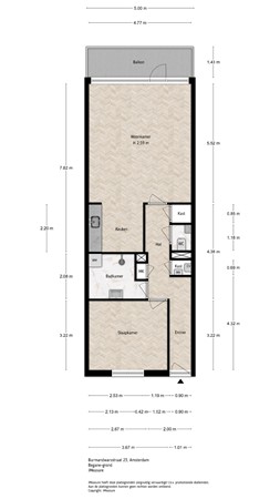 Burmandwarsstraat 23, 1091 SL Amsterdam - 