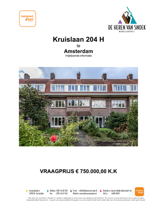 Brochure preview - Brochure Kruislaan 204 H te Amsterdam.pdf
