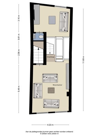 Maasstraat 9, 5361 GE Grave - 442804_2D_Eerste_verdieping_Maasstraat_9_Grave_03.jpg