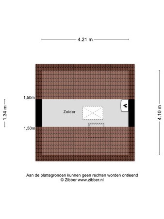 Diepvoorde 3217, 6605 GW Wijchen - 448584_2D_Zolder_Diepvoorde_3217_Wijchen_03.jpg