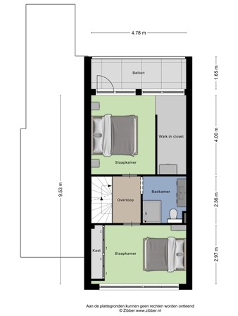 Haspel 14, 6641 XC Beuningen - 453291_2D_Eerste_Verdieping_Haspel_14_Beuningen_02.jpg