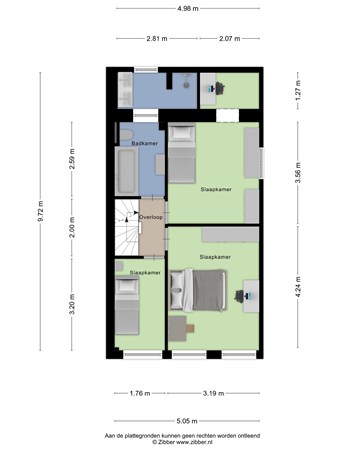 Oliestraat 16, 5361 GN Grave - 465660_2D_Tweede_verdieping_Oliestraat_16_Grave_03.jpg