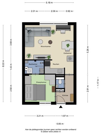 Wolfskuilseweg 84, 6542 JM Nijmegen - 467929_2D_Appartement_Wolfskuilseweg_84_Nijmegen_01.jpg