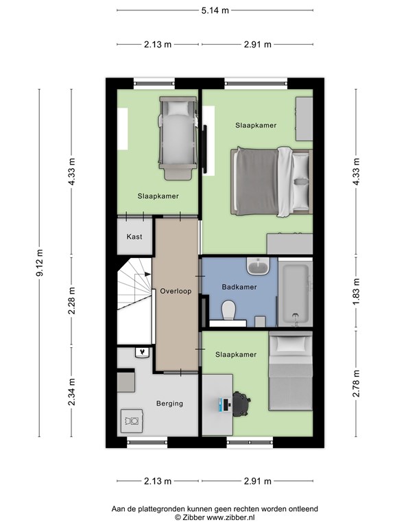 mediumsize floorplan