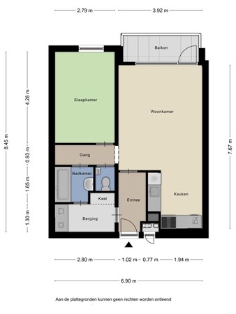 Zwanenveld 8325, 6538 TJ Nijmegen - plattegrond.jpg