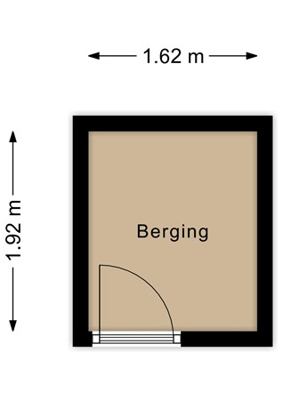 Wolfskuilseweg 88A, 6542 JM Nijmegen - Berging - 2D.jpg