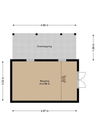 Van Heemstraweg 12, 6657 KD Boven-Leeuwen - Berging - 2D.jpg