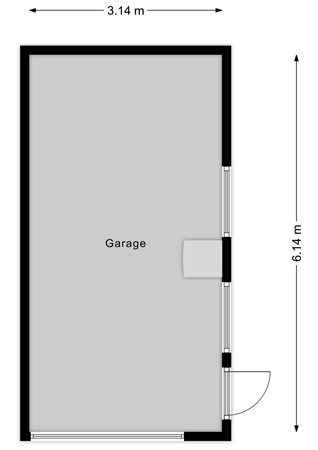 Lavendelstraat 8, 6641 BX Beuningen - Garage - 2D.jpg
