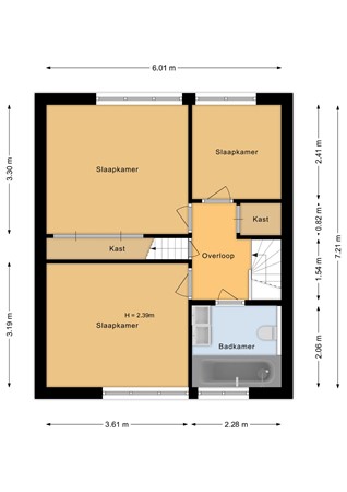 Lavendelstraat 15, 6641 BW Beuningen - Eerste verdieping - 2D.jpg