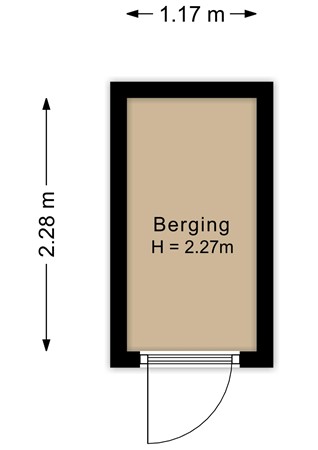 Spinklosstraat 45, 6515 GC Nijmegen - Berging - 2D.jpg