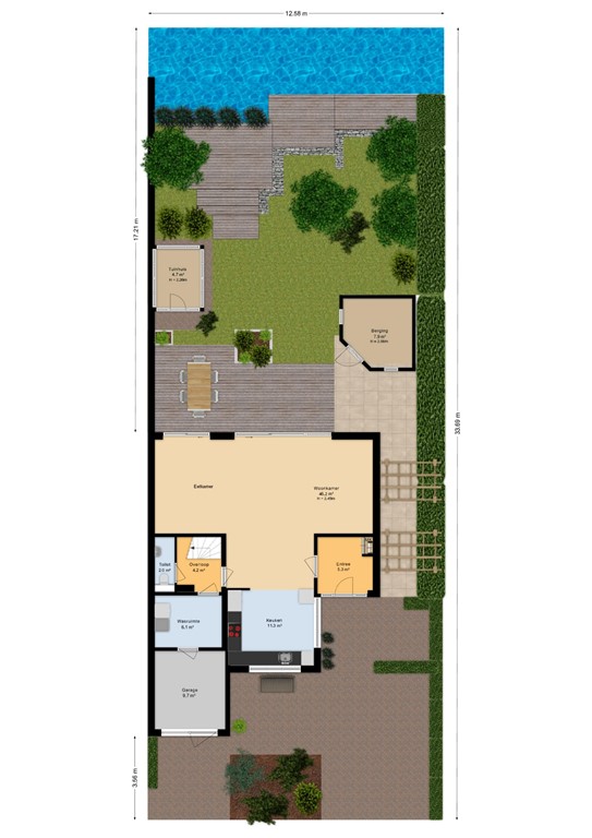 mediumsize floorplan