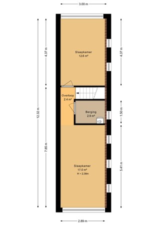 Binnenvaart 27, 6642 CT Beuningen - Tweede verdieping - 2D.jpg