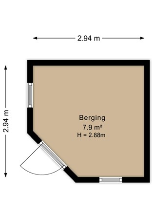 Binnenvaart 27, 6642 CT Beuningen - Berging - 2D.jpg