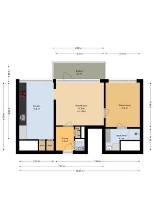 Stollenbergweg 76, 6572 AD Berg en Dal - Appartement - 2D.jpg