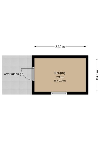 Leerlooier 8, 6641 DK Beuningen - Berging - 2D.jpg