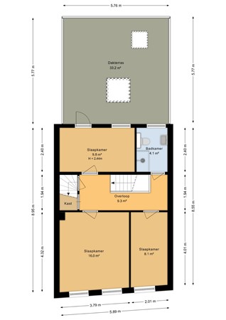 St.Jorisstraat 3, 5361 HC Grave - Eerste verdieping - 2D.jpg