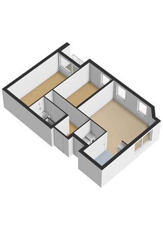 Gevers Deynootweg 746, 2586 BV Den Haag - Gevers Deynootweg 746-Appartement - 3D.jpg