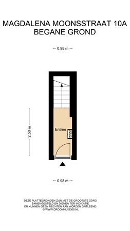 Floorplan - Magdalena Moonsstraat 10A, 2313 ZD Leiden