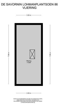 Floorplan - De Savornin Lohmanplantsoen 86, 2253 VR Voorschoten