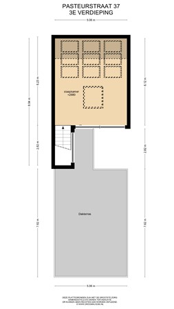 Floorplan - Pasteurstraat 37, 2316 BS Leiden