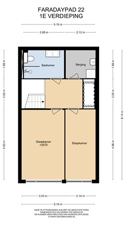 Floorplan - Faradaypad 22, 2316 SR Leiden